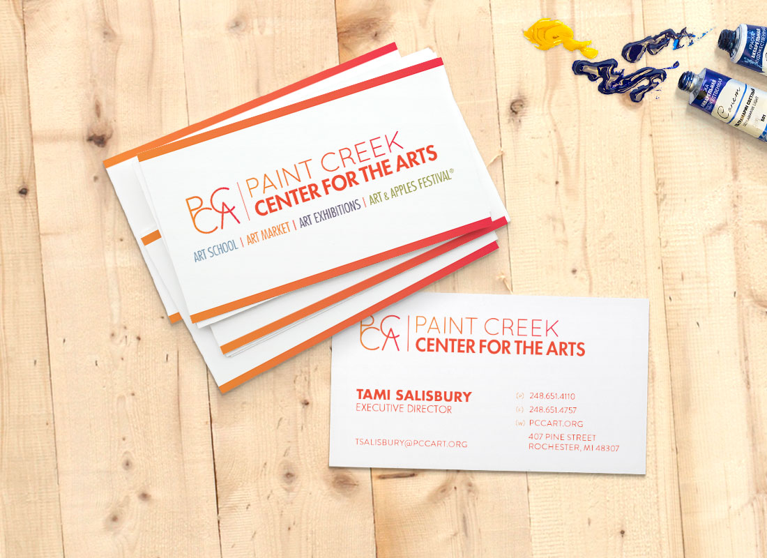 PCCA Business Cards